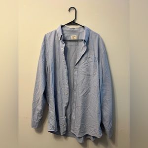 Denim button up